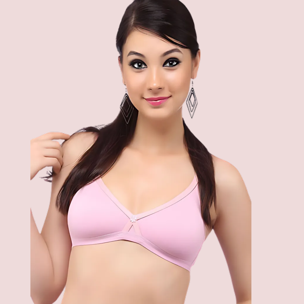 "Pink" Full Coverage Lightly Lined Every Day Bra