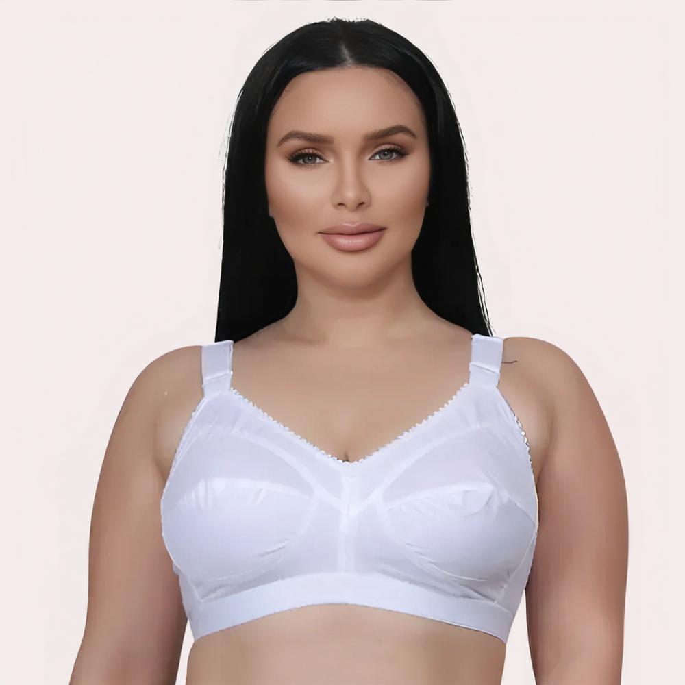 FD Plus Size Sweat-Absorbent Bra – Soft, Breathable &amp; Summer-Ready