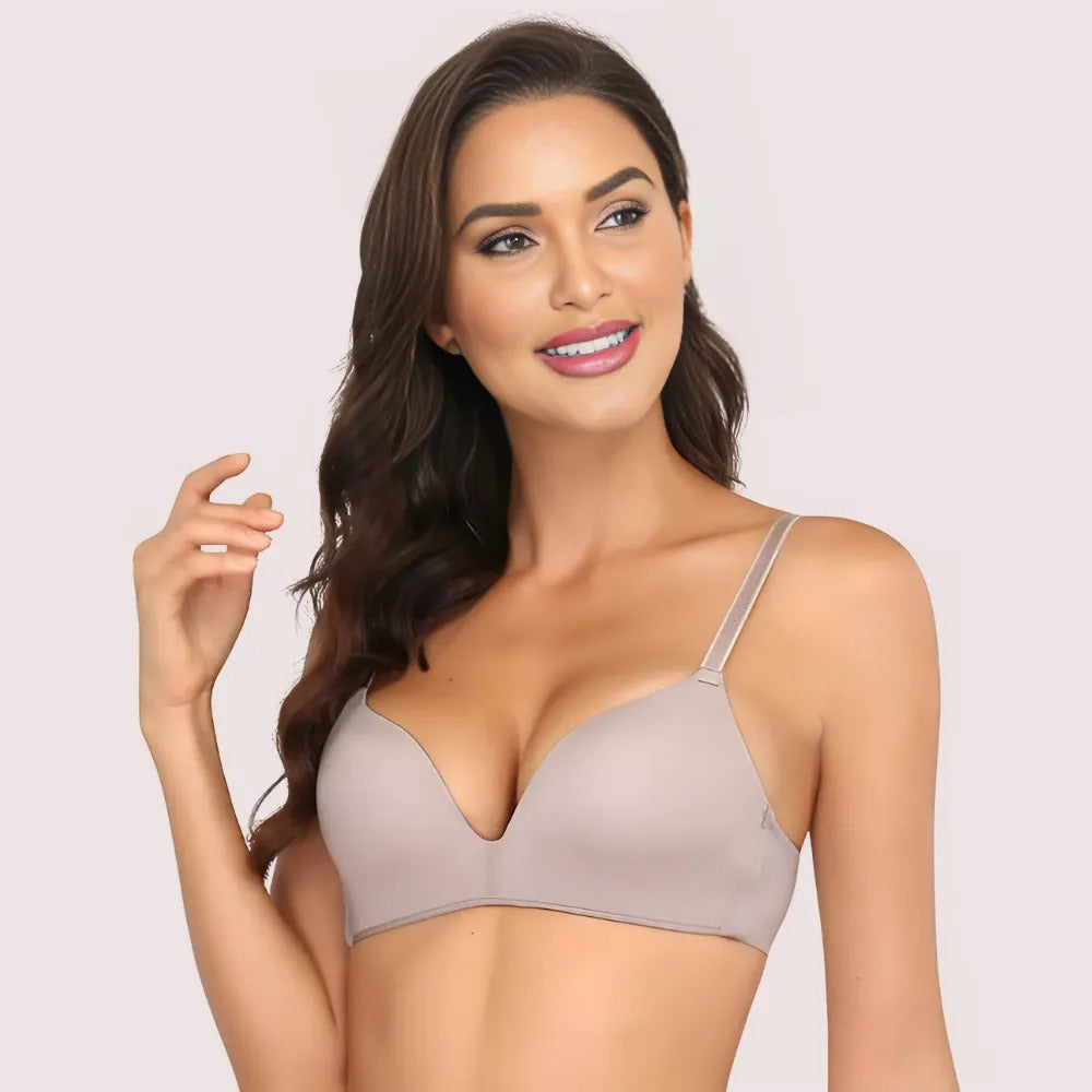 2 Pack Luxury seamless padded push up bra