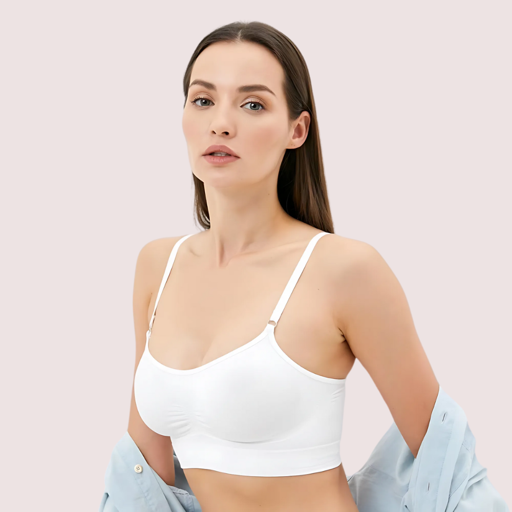 3-Pack Stylish Stretchable Sports Bras for Girls