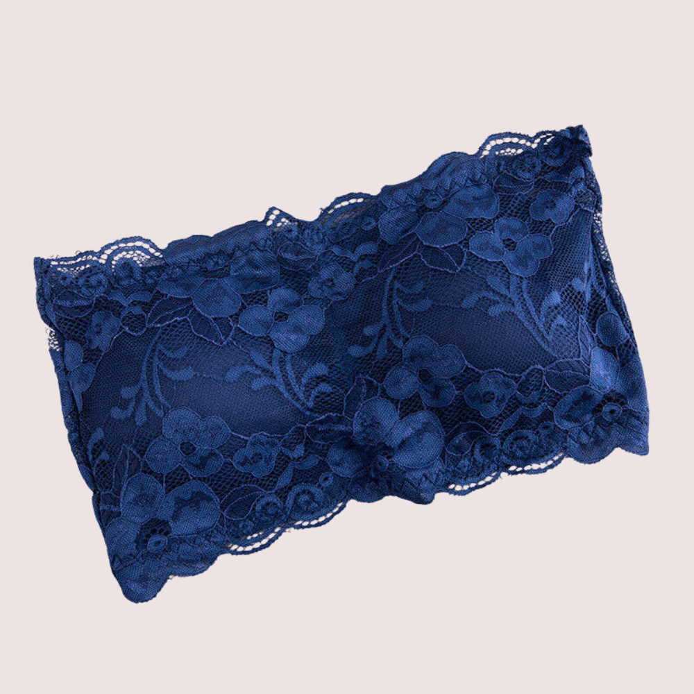 2 Pack sexy lace padded tue bra