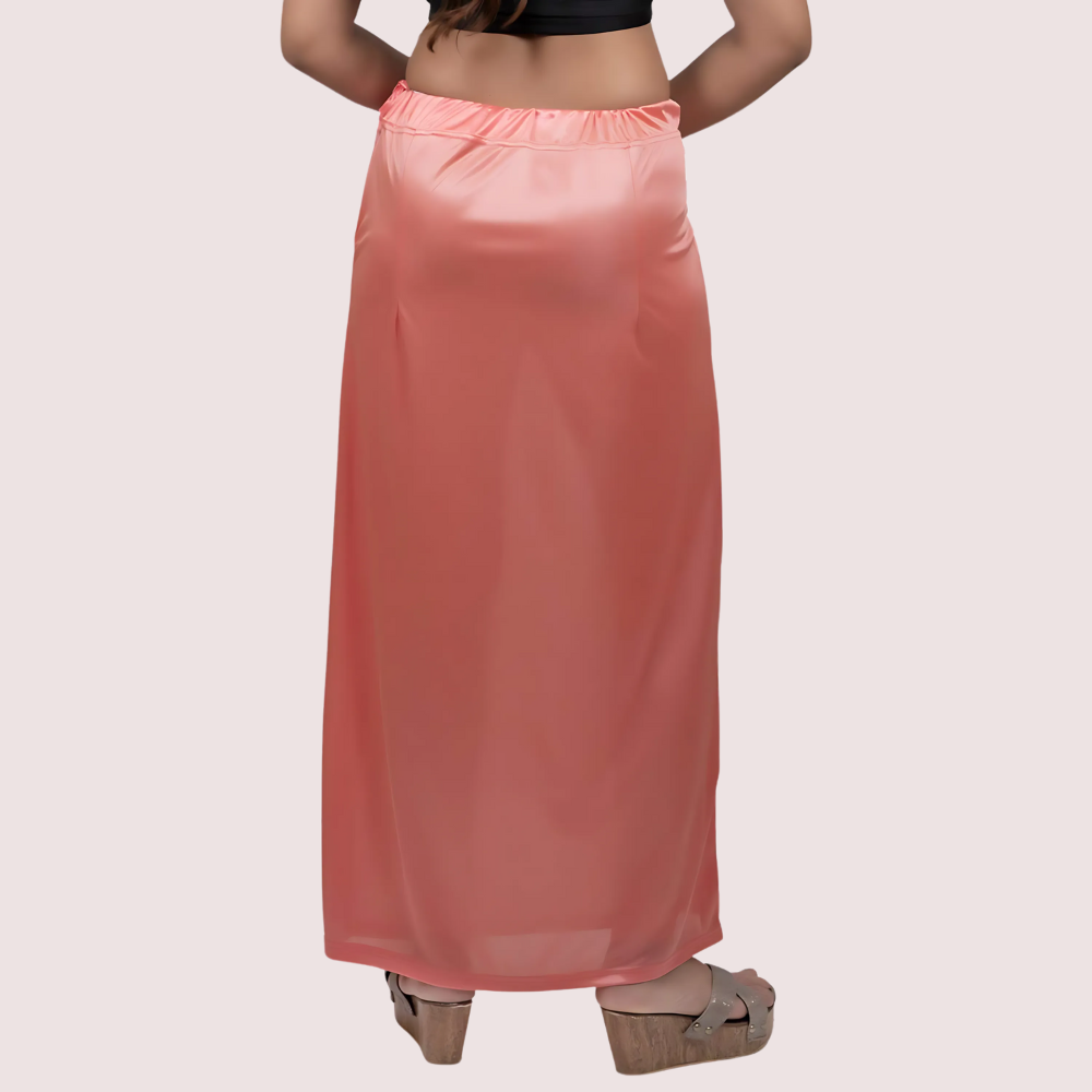 Women's Silk Satin Underskirt Petticoat